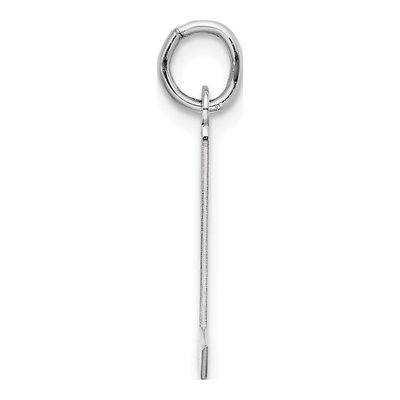 Sterling Silver Letter L Charm – view 3