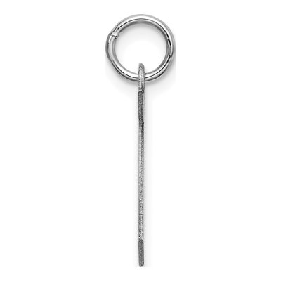 Sterling Silver Letter T Charm – view 3