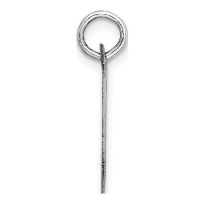 Sterling Silver Block Letter Y Charm – view 3
