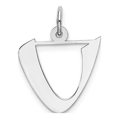 Sterling Silver Block Letter Y Charm