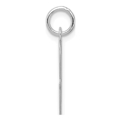 Sterling Silver Letter C Charm – view 3