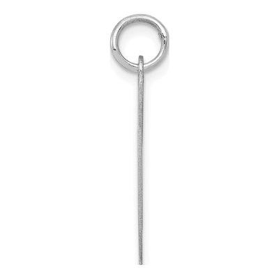 Sterling Silver Script Letter G Pendant – view 3