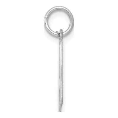 Sterling Silver Letter A Pendant – view 3
