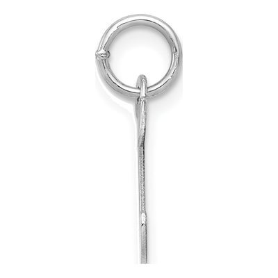 Sterling Silver Letter C Pendant – view 2
