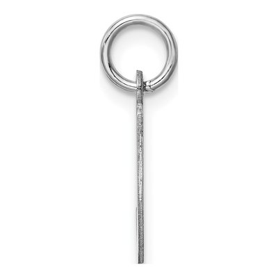 Sterling Silver Letter J Charm – view 3