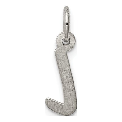 Sterling Silver Letter L Pendant – view 3