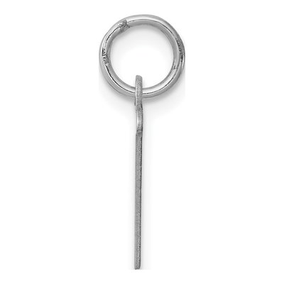 Sterling Silver Letter T Pendant – view 3