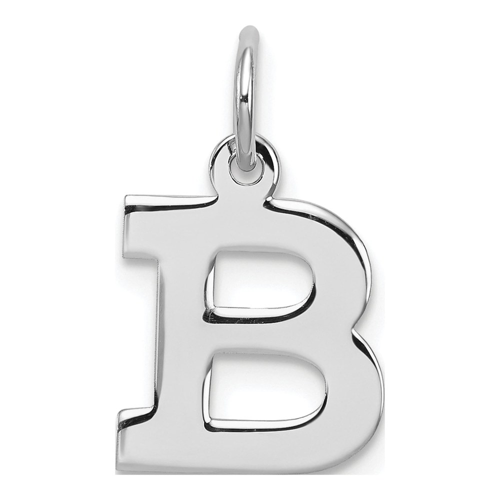 Sterling Silver Letter B Charm