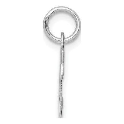 Sterling Silver Letter C Charm – view 3