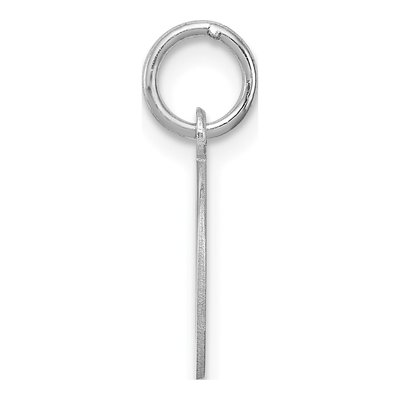Sterling Silver Letter D Charm – view 3