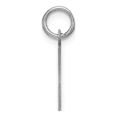 Sterling Silver Letter E Pendant – view 3