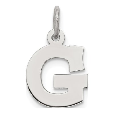 Sterling Silver Letter G Pendant