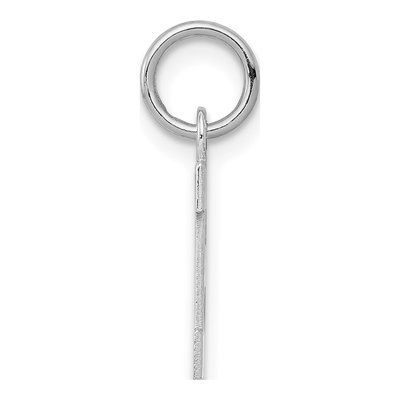 Sterling Silver Letter H Charm – view 2
