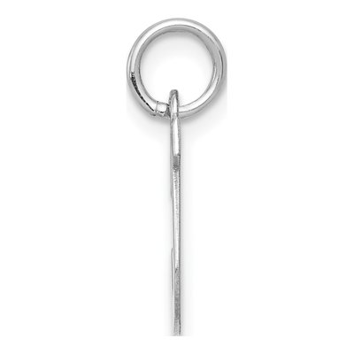 Sterling Silver Letter J Charm – view 2
