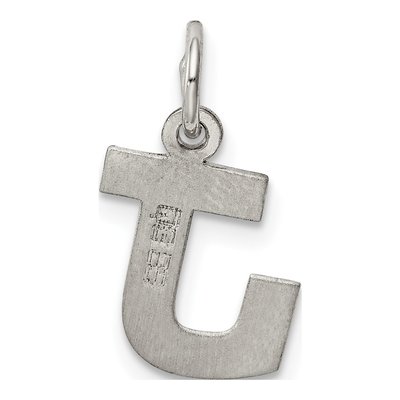 Sterling Silver Letter J Charm – view 4