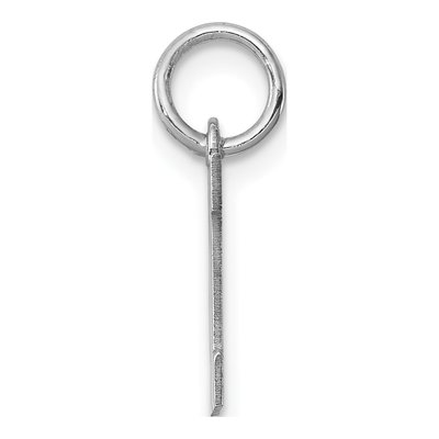 Sterling Silver Letter M Charm – view 3