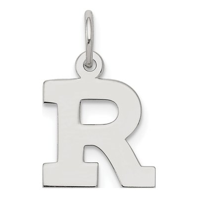 Sterling Silver Letter R Charm