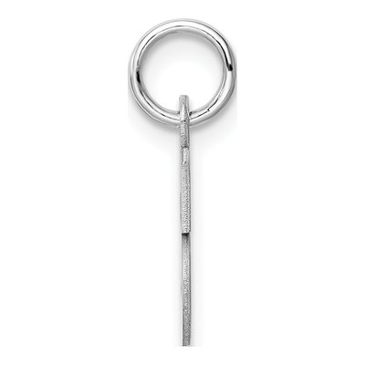 Sterling Silver Letter S Pendant – view 3