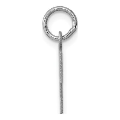 Sterling Silver Letter T Charm – view 3