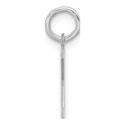 Sterling Silver Letter X Charm – view 2