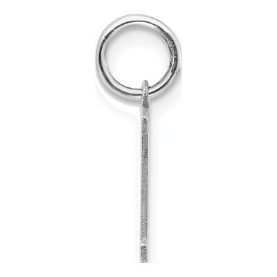 Sterling Silver Block Letter Y Charm – view 2