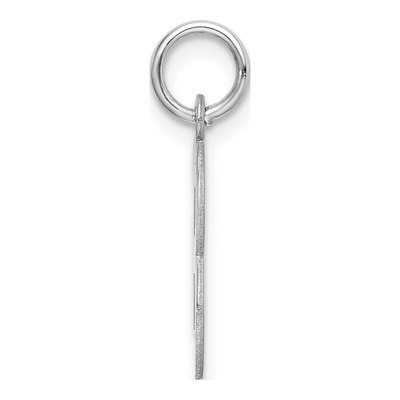 Sterling Silver Letter B Pendant – view 3