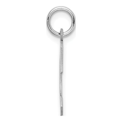 Sterling Silver Letter C Charm – view 3