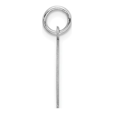 Sterling Silver Letter D Charm – view 3