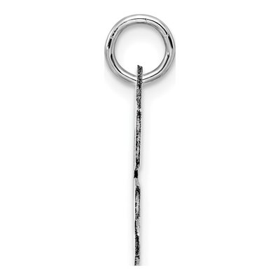 Sterling Silver Letter G Pendant – view 3