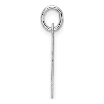 Sterling Silver Letter H Charm – view 3