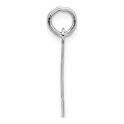 Sterling Silver Initial I Charm – view 3