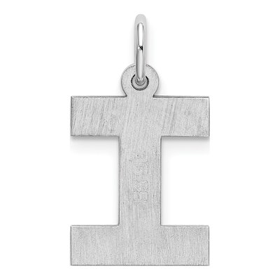 Sterling Silver Initial I Charm – view 4