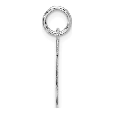 Sterling Silver Letter J Charm – view 3