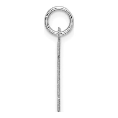 Sterling Silver Block Letter M Charm – view 3