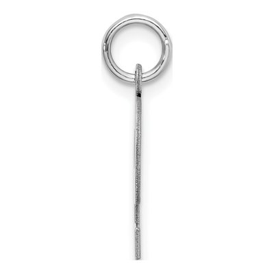 Sterling Silver Letter P Charm – view 3