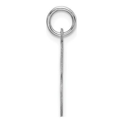 Sterling Silver Letter S Charm – view 3
