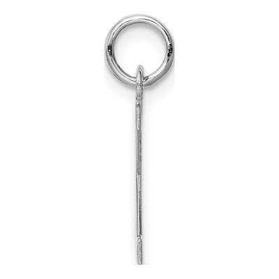 Sterling Silver Letter X Charm – view 3