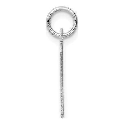 Sterling Silver Letter Z Charm – view 3
