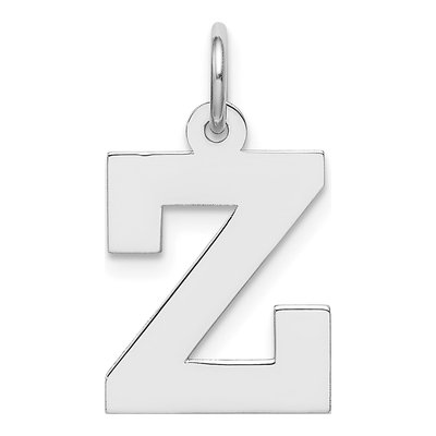 Sterling Silver Letter Z Charm