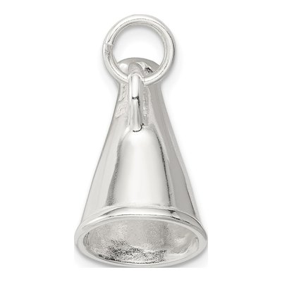 Sterling Silver Megaphone Charm – view 3