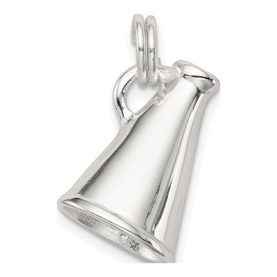 Sterling Silver Megaphone Charm – view 5