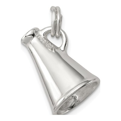 Sterling Silver Megaphone Charm