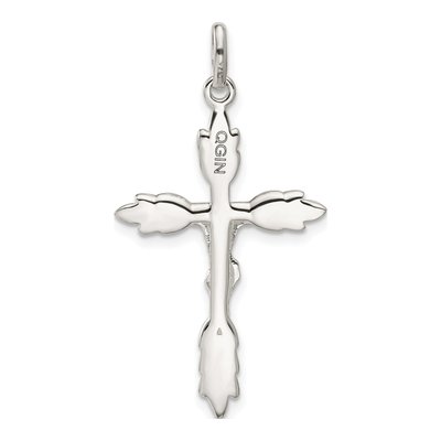 Sterling Silver INRI Crucifix Pendant – view 4