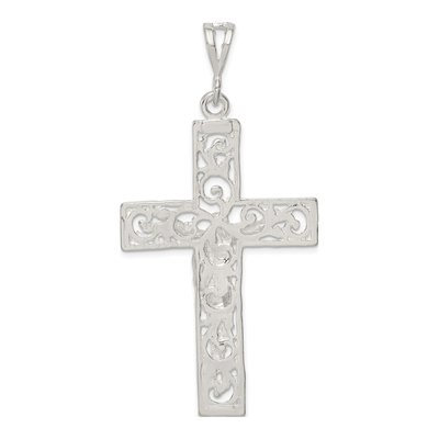 Sterling Silver Crucifix Pendant – view 5