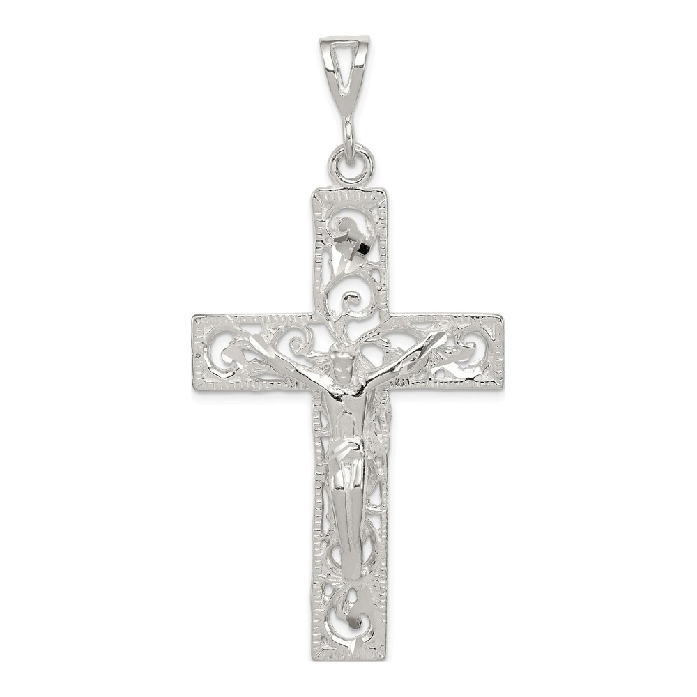Sterling Silver Crucifix Pendant