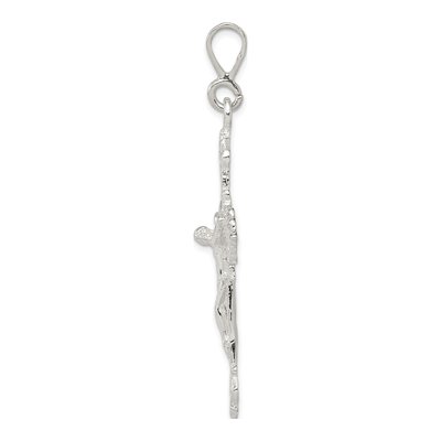 Sterling Silver INRI Crucifix Pendant – view 3