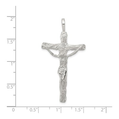 Sterling Silver Crucifix Pendant – view 4
