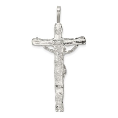 Sterling Silver Crucifix Pendant – view 5