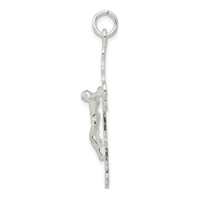 Sterling Silver Crucifix Pendant – view 3
