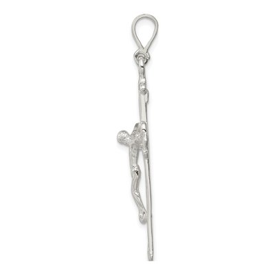 Sterling Silver Crucifix Pendant – view 3